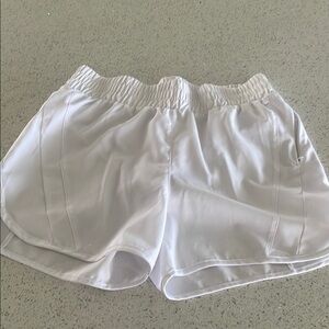 Women's White Athletic Joggers